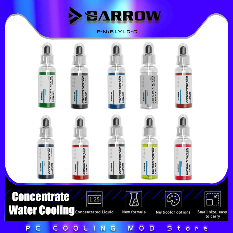 Pc Gaming Liquid Cooling - Barrow Water Coolant Colorful Liquid Deionized
