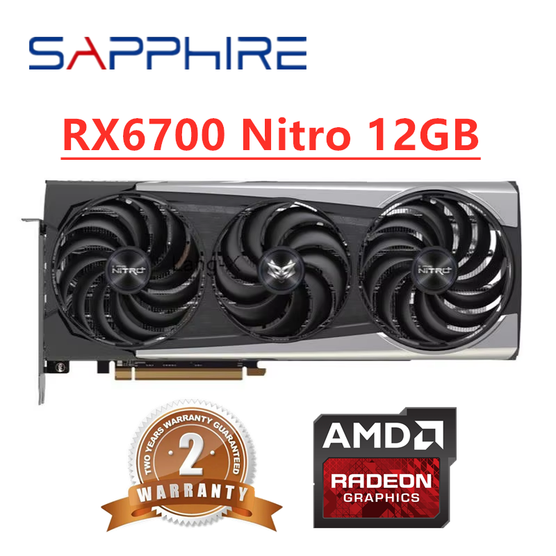 Pc Gaming Vr - GPU Sapphire RX 6700 XT 6700XT