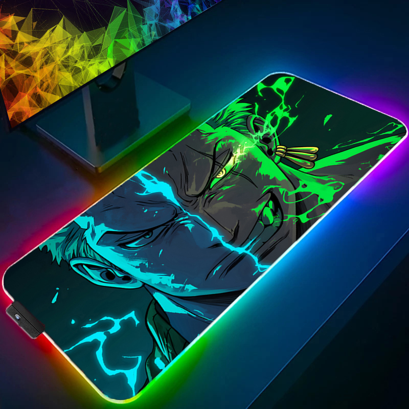 Pc Gaming Sultan - ONE PIECE Zoro Mouse Pad RGB