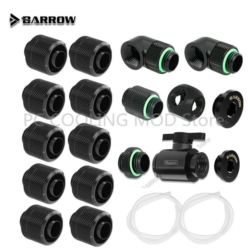 Pc Gaming Liquid Cooling - Barrow OD13MM 16MM Soft Hose Fitting
