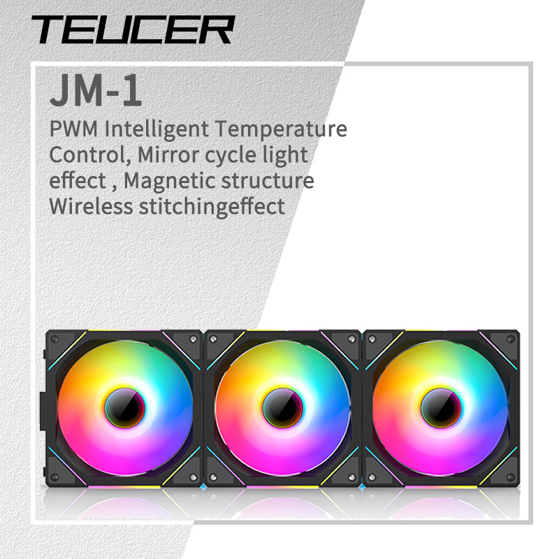 Pc Gaming Liquid Cooling - TEUCER JM-1 PC Cooling Case Fan