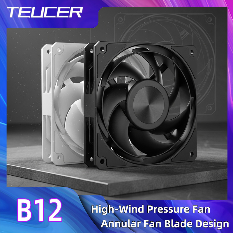 Pc Gaming Liquid Cooling - TEUCER Computer CPU Cooler Fan 120mm