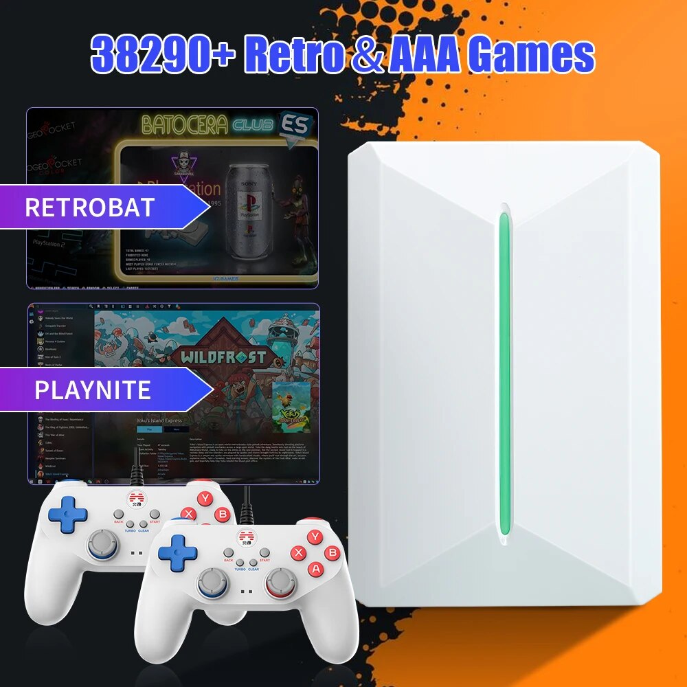 Pc Gaming Aaa - Retrobat&Playnite Gaming HDD Retro Game Console