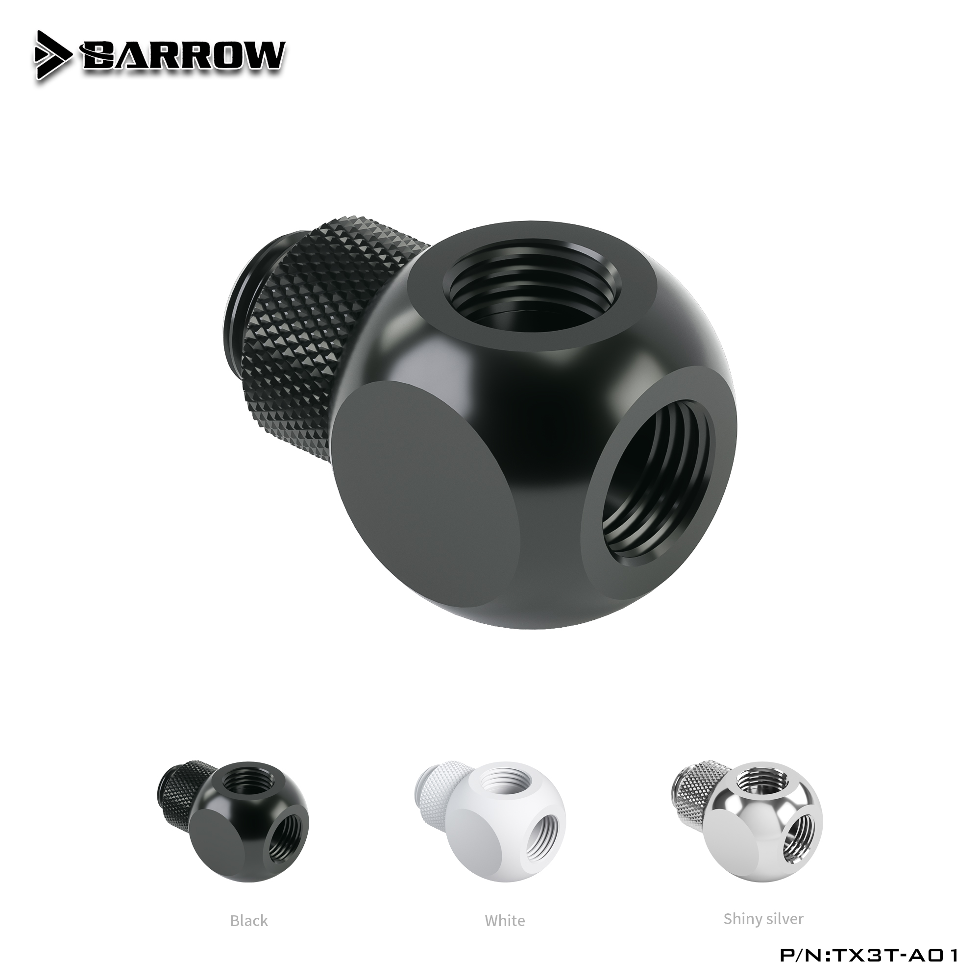 Pc Gaming Xịn - Barrow PC Water Cooling Fittings Cubic