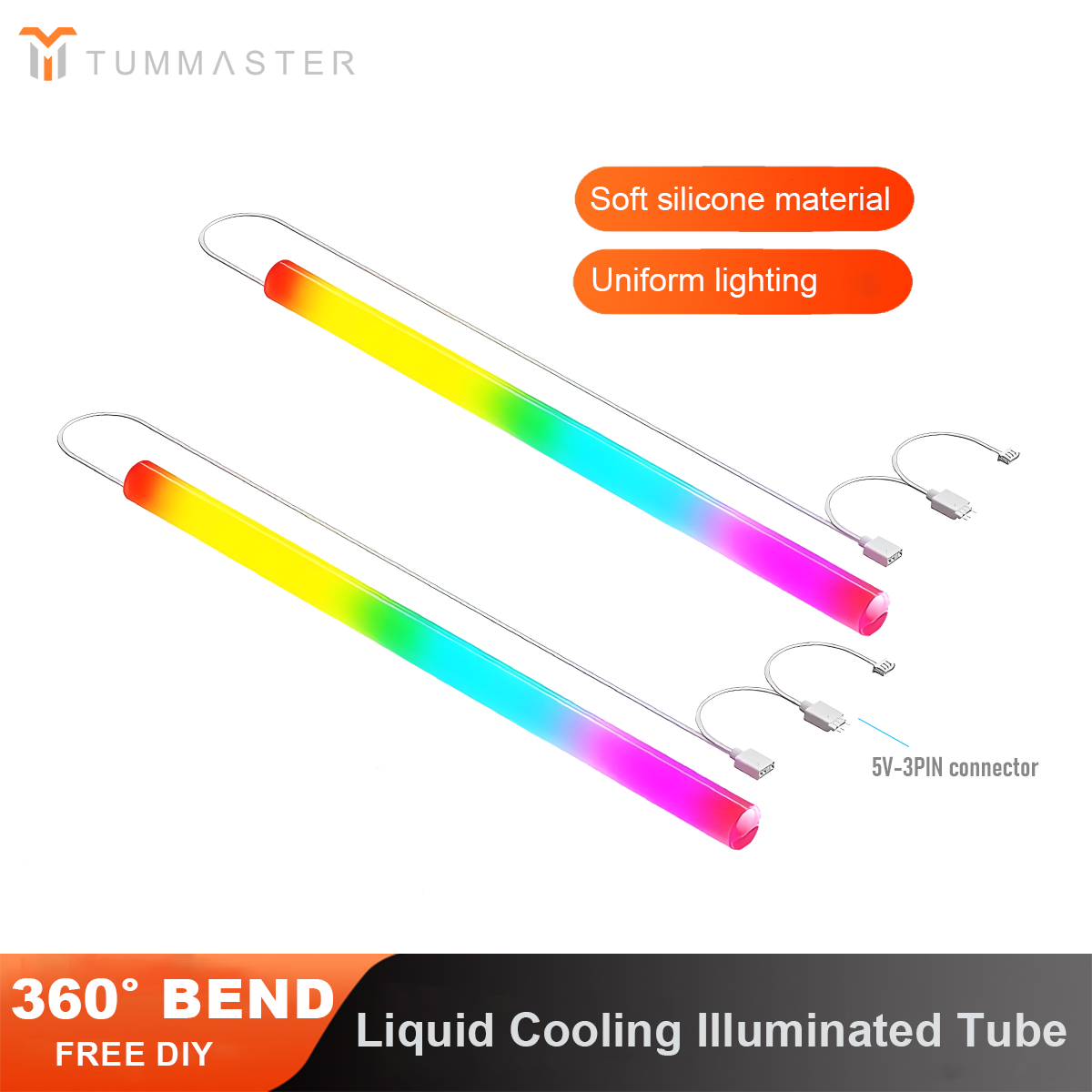 Pc Gaming Liquid Cooling - TUMMASTER ARGB Water Cooling Sleeve 5V3