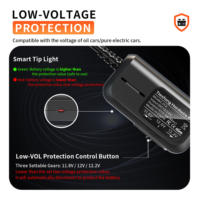 XUOIB Dash Cam P7 Hardwire Kit - Pc Gaming Vr ulasan dan harga