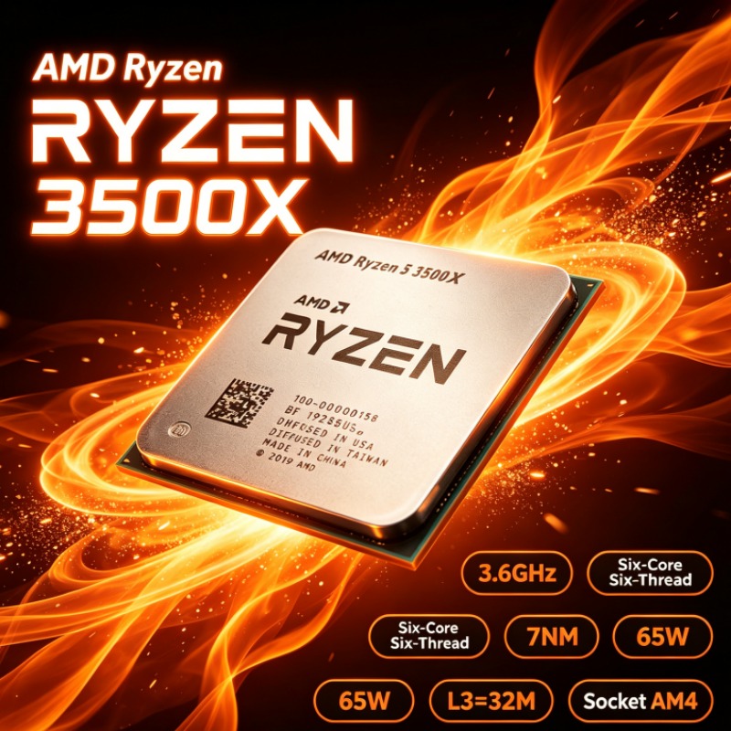 AMD Ryzen 5 3500X Processor 6  - Pc Gaming Amd Ryzen 5 ulasan dan harga