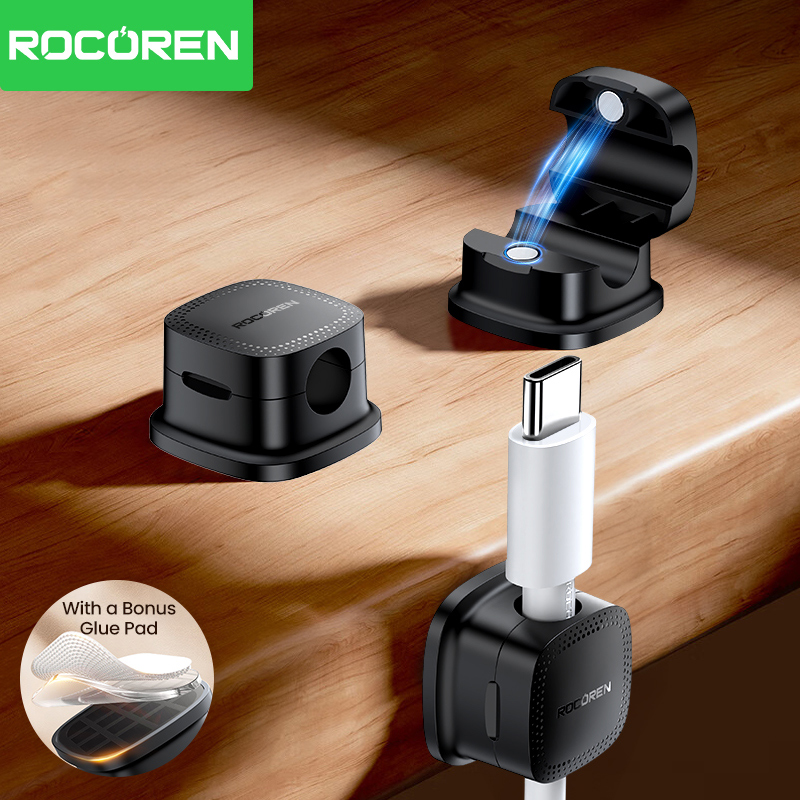 ROCOREN 30PCS Magnetic Cable O - Cable Management Sleeve ulasan dan harga