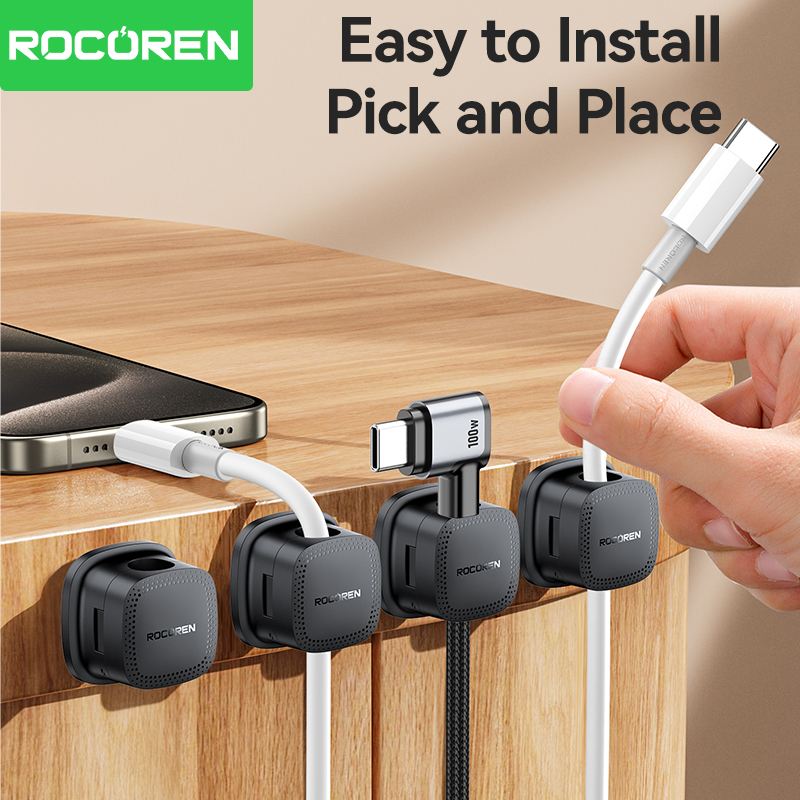 ROCOREN 30PCS Magnetic Cable O - Cable Management Sleeve ulasan dan harga