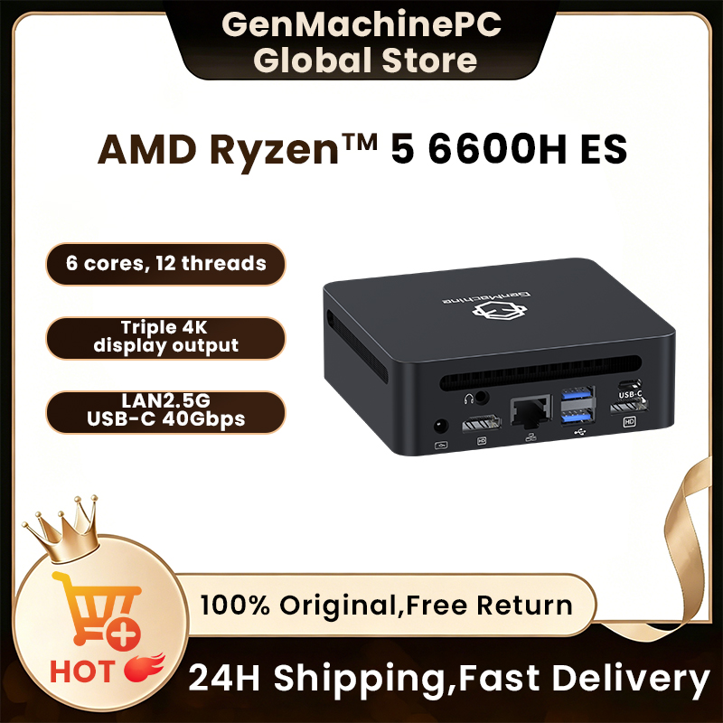 GenMachine Ryzen 5 6600H ES 3. - Pc Gaming Amd Ryzen 5 ulasan dan harga