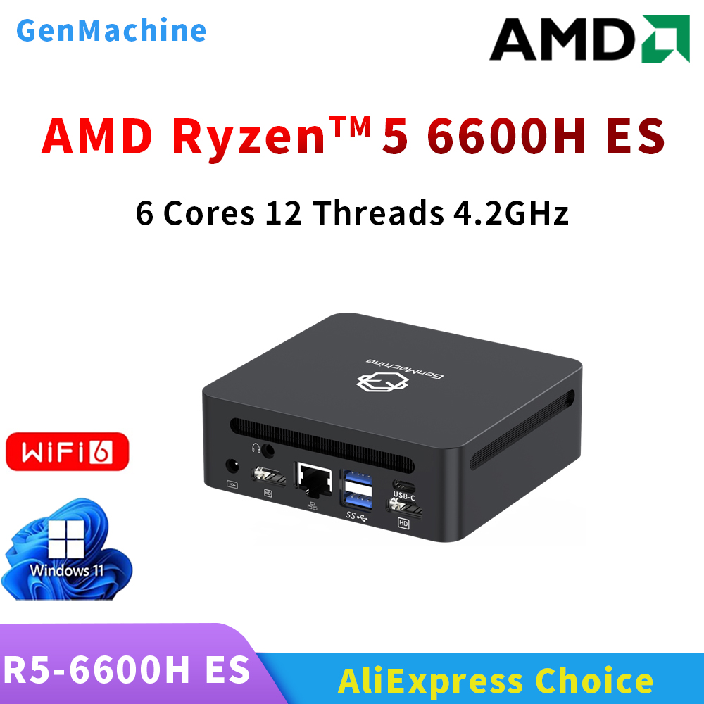 GenMachine Ryzen 5 6600H ES 3. - Pc Gaming Amd Ryzen 5 ulasan dan harga
