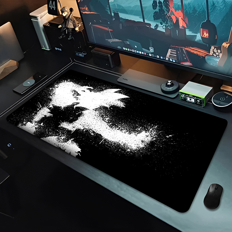 DBZ Black Anime Mouse Pad Drag - Pc Gaming Sultan ulasan dan harga