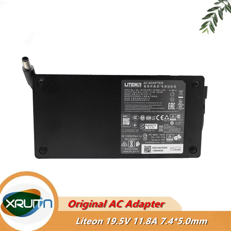Original Liteon 19.5V 11.8A 23 - Pc Gaming Vr ulasan dan harga