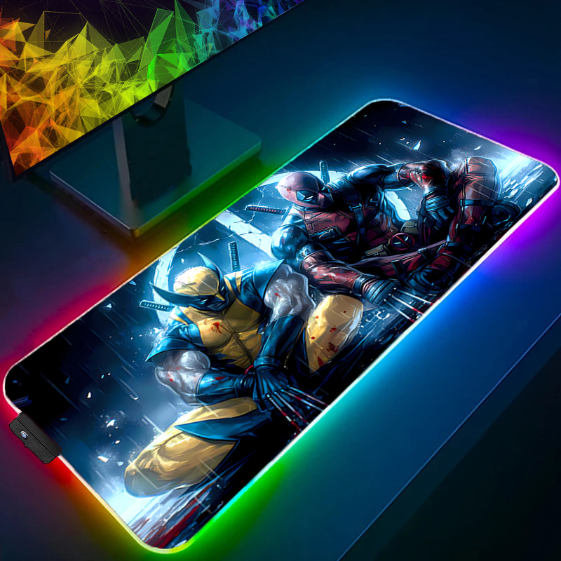 LED Mouse Pad Gaming Backlight - Pc Gaming Sultan ulasan dan harga