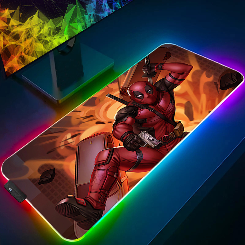 LED Mouse Pad Gaming Backlight - Pc Gaming Sultan ulasan dan harga