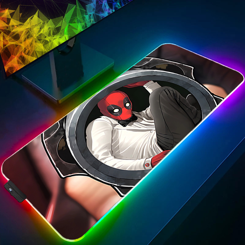 LED Mouse Pad Gaming Backlight - Pc Gaming Sultan ulasan dan harga