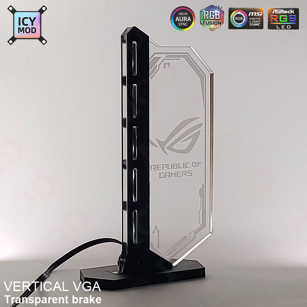 Transparent Vertical GPU Suppo - Pc Gaming Vr ulasan dan harga