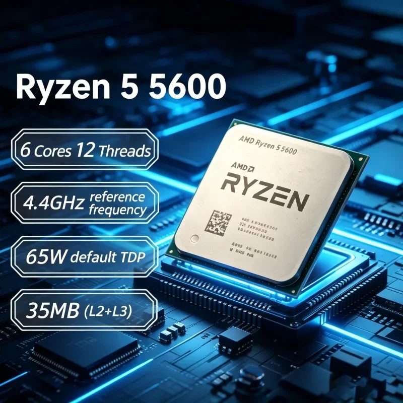 AMD Ryzen 5 5600 R5 5600 for P - Pc Gaming Amd Ryzen 5 ulasan dan harga