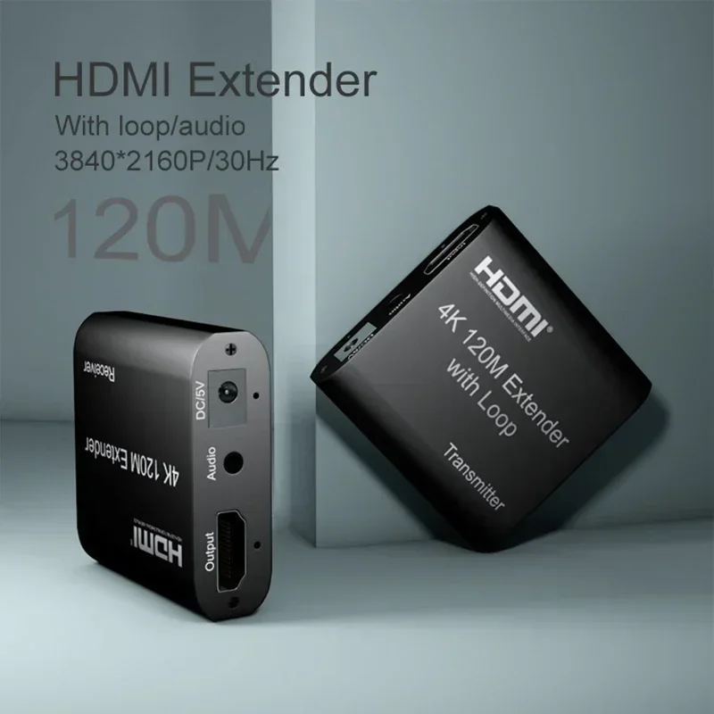 4K HDMI Extender over Single R - Pc Gaming Vr ulasan dan harga