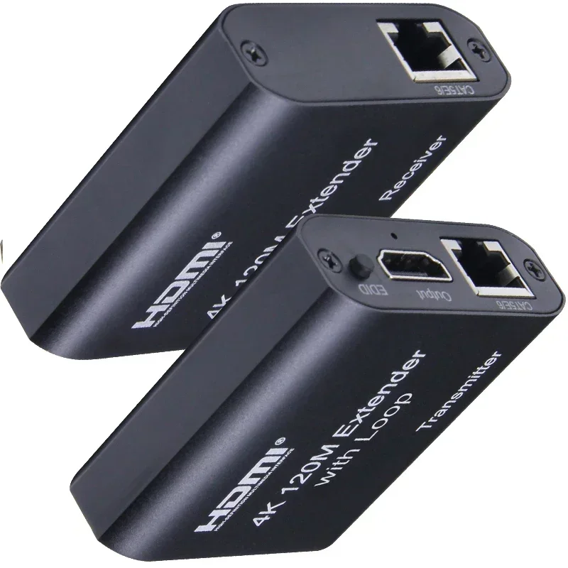 4K HDMI Extender over Single R - Pc Gaming Vr ulasan dan harga