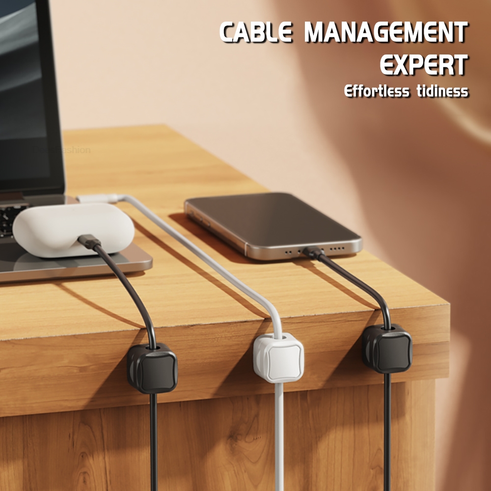 1/6/12pcs Magnetic Cable Clip  - Cable Management Sleeve ulasan dan harga