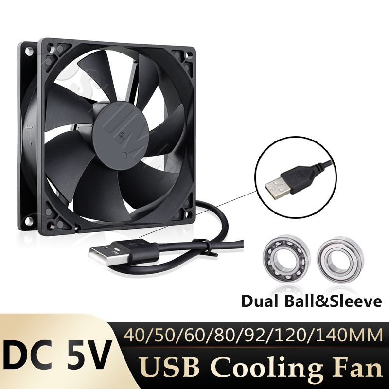 Gdstime 60MM USB Fan 140MM 120 - Pc Gaming Vr ulasan dan harga