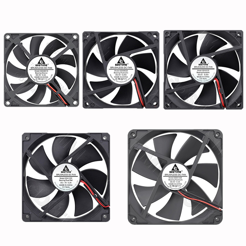 Gdstime 60MM USB Fan 140MM 120 - Pc Gaming Vr ulasan dan harga