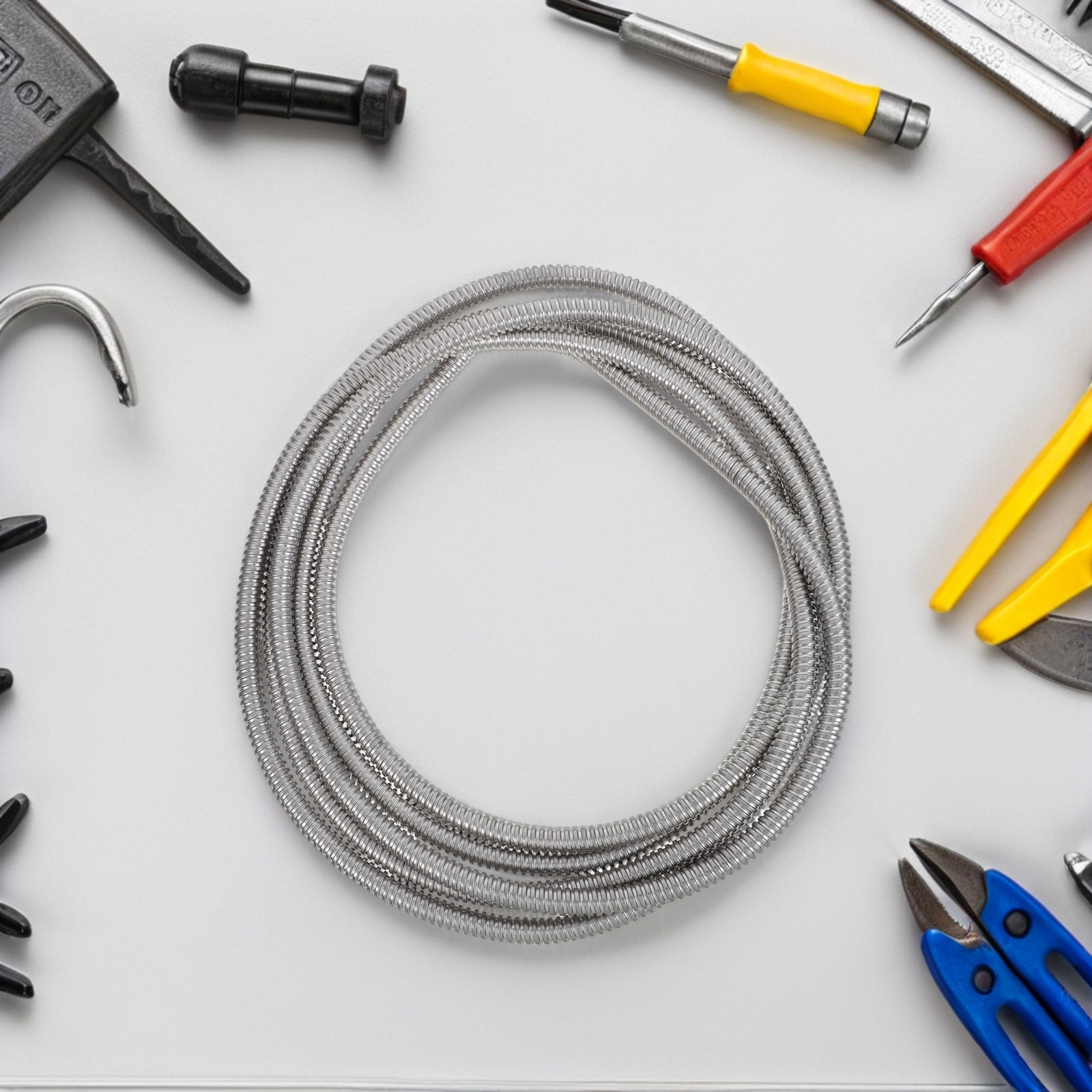 7Mm Stainless Steel Cable Prot - Cable Management Sleeve ulasan dan harga