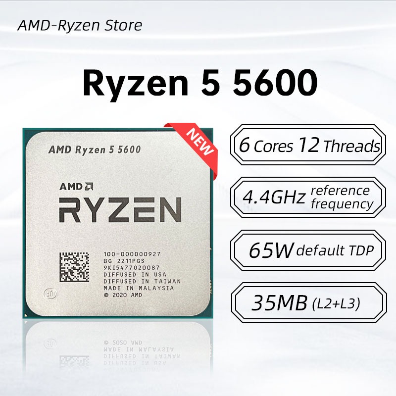 Ryzen 5 5600 6-Core 12-Thread  - Pc Gaming Amd Ryzen 5 ulasan dan harga