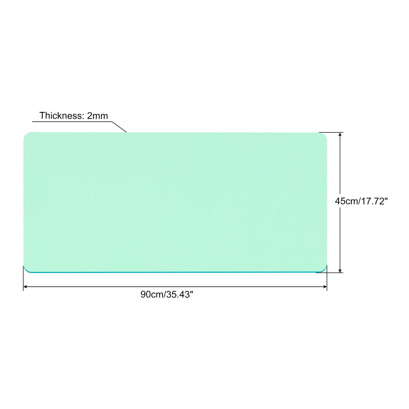 Office Desk Mat Protector PU L - Pc Gaming Upgrades ulasan dan harga