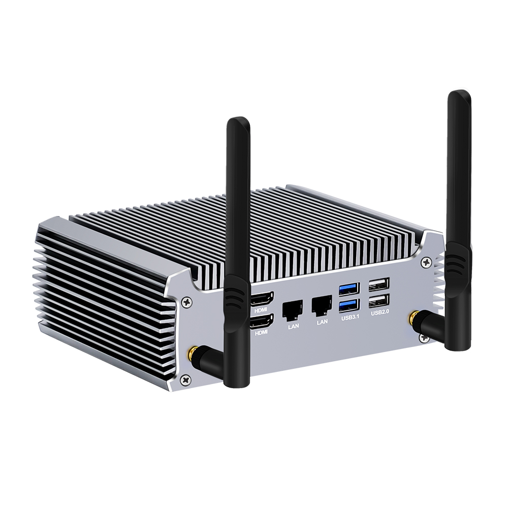 Topton FU02 Fanless Mini PC AM - Pc Gaming Amd Ryzen 5 ulasan dan harga