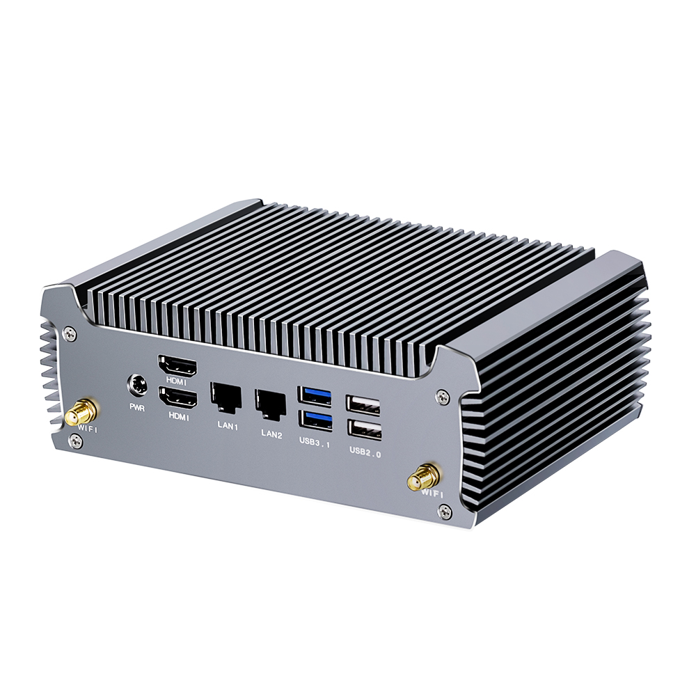 Topton FU02 Fanless Mini PC AM - Pc Gaming Amd Ryzen 5 ulasan dan harga