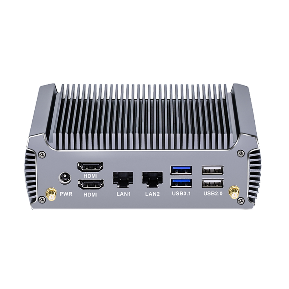 Topton FU02 Fanless Mini PC AM - Pc Gaming Amd Ryzen 5 ulasan dan harga