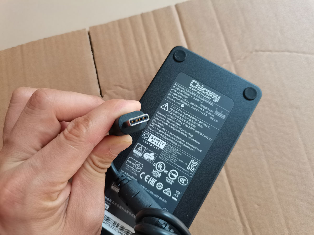 NEW OEM Chicony 20V 14A 280W A - Pc Gaming Xịn ulasan dan harga
