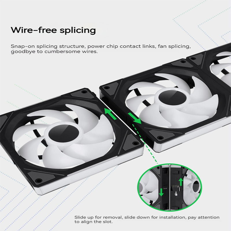TEUCER JM-1 PC Cooling Case Fa - Pc Gaming Liquid Cooling ulasan dan harga