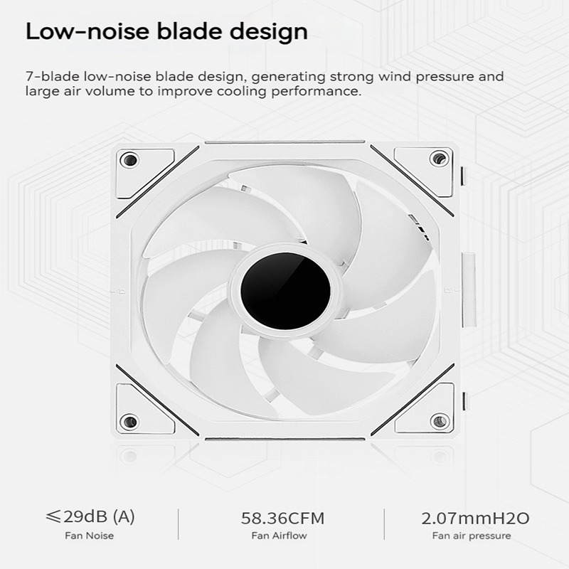 TEUCER JM-1 PC Cooling Case Fa - Pc Gaming Liquid Cooling ulasan dan harga