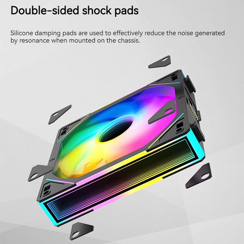 TEUCER JM-1 PC Cooling Case Fa - Pc Gaming Liquid Cooling ulasan dan harga