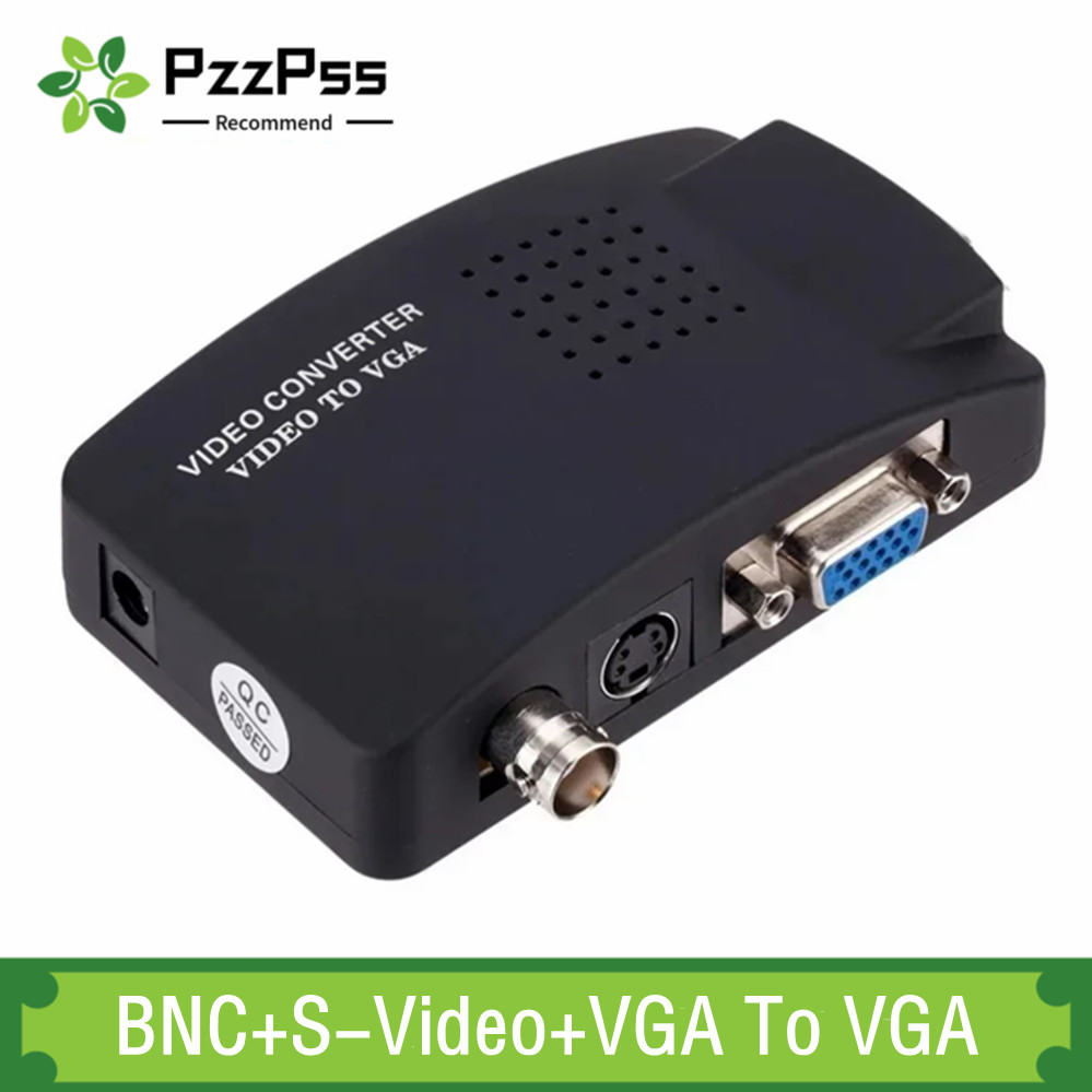 PzzPss BNC S-Video VGA to VGA  - Pc Gaming Vr ulasan dan harga