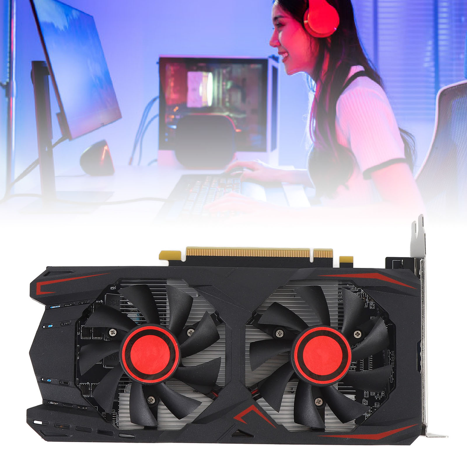Graphics Card PCIE 2.0 16X Slo - Pc Gaming Vr ulasan dan harga