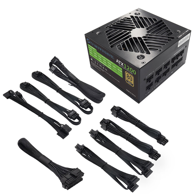 PCIE 5.0 1200W PC Power Supply - Pc Gaming Watt ulasan dan harga