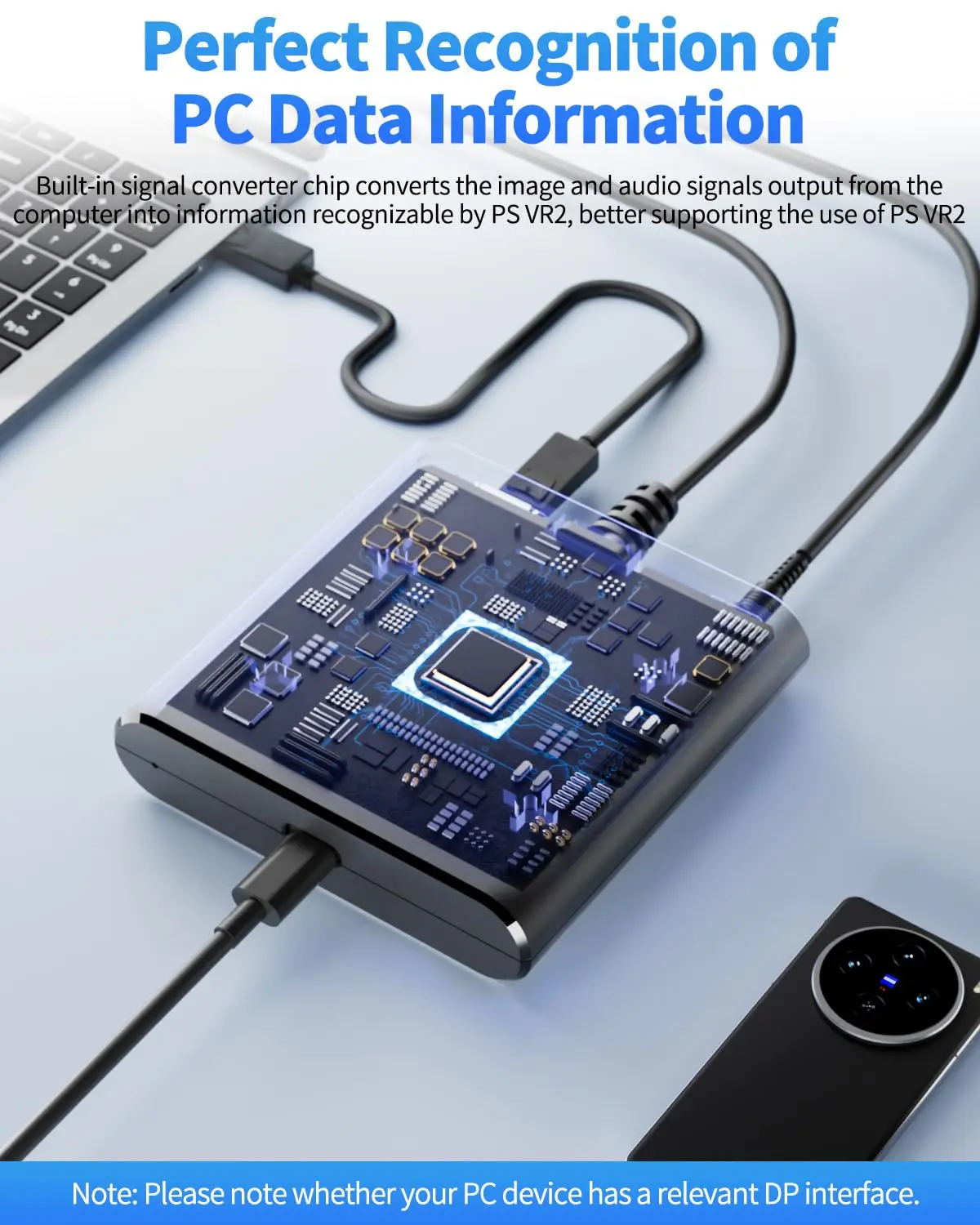For PS5 VR2 PC Adapter PSVR2 C - Pc Gaming Vr ulasan dan harga