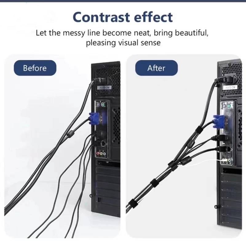 Cable Organizer Ties Tearable  - Cable Management Sleeve ulasan dan harga