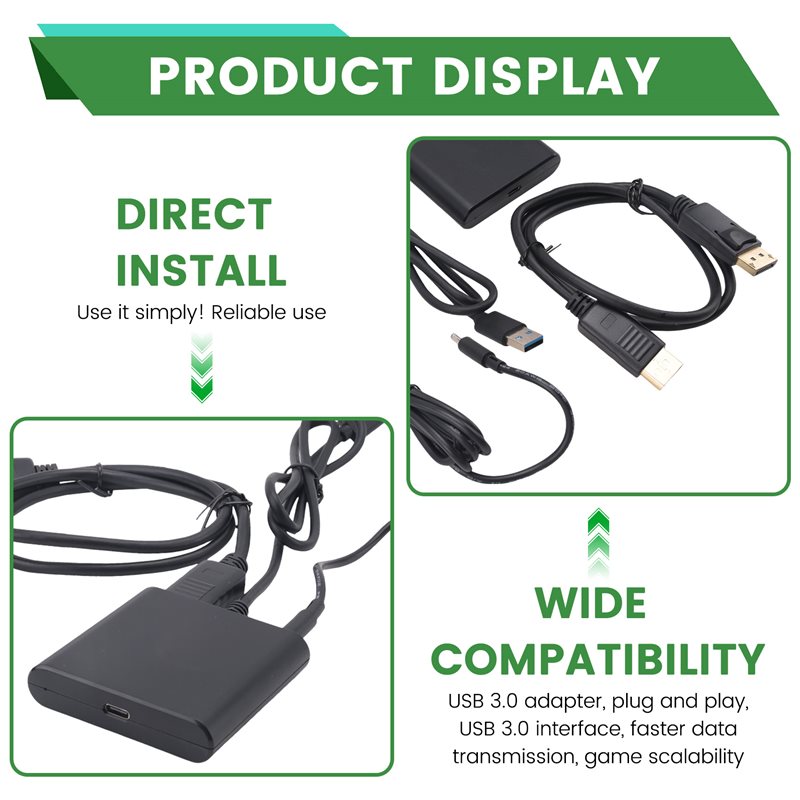 AA60-Adapter Power Kit Display - Pc Gaming Vr ulasan dan harga