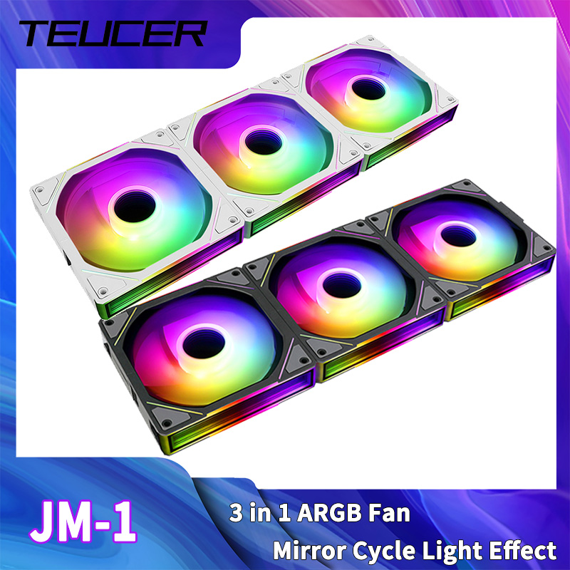 TEUCER JM-1 Computer Case Fan  - Pc Gaming Liquid Cooling ulasan dan harga