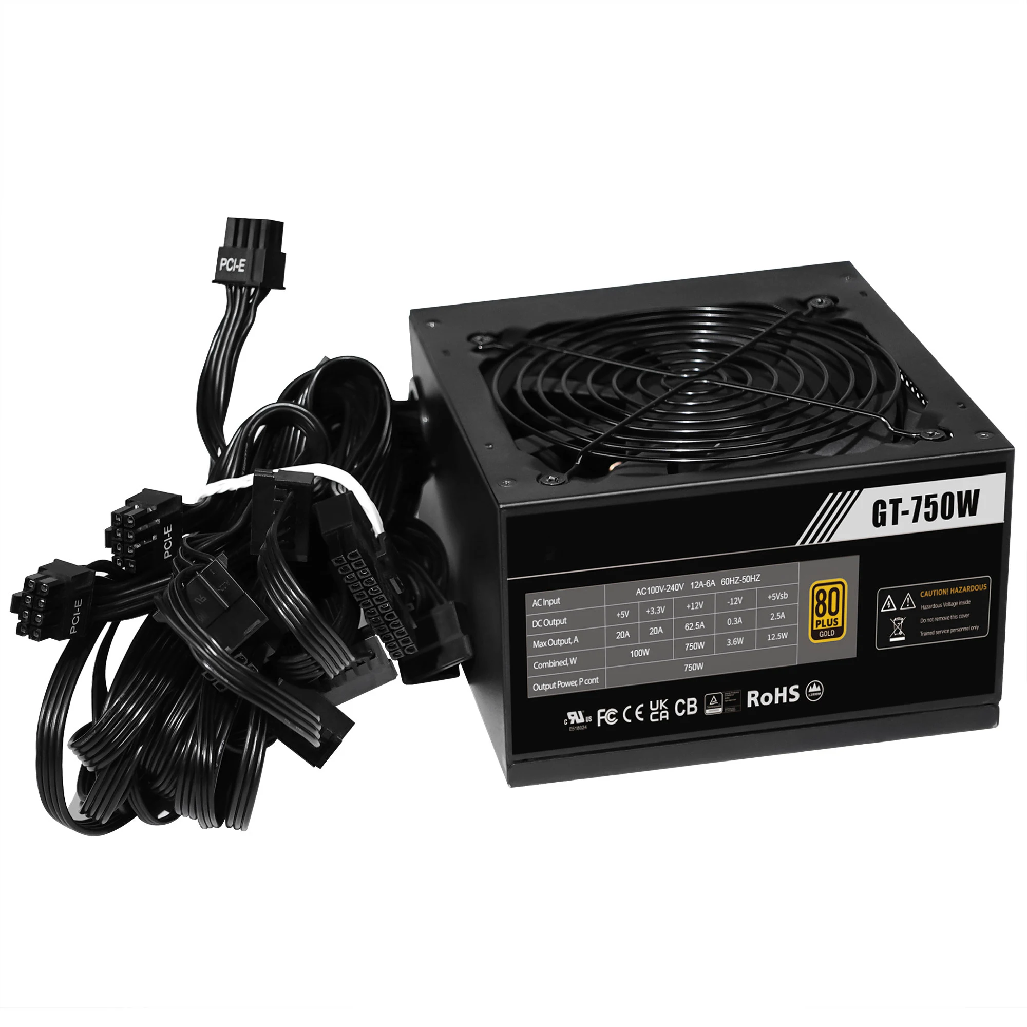 for750 Watt 80 PLUS Bronze Cer - Pc Gaming Watt ulasan dan harga